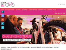 Tablet Screenshot of charitybikebuild.co.uk